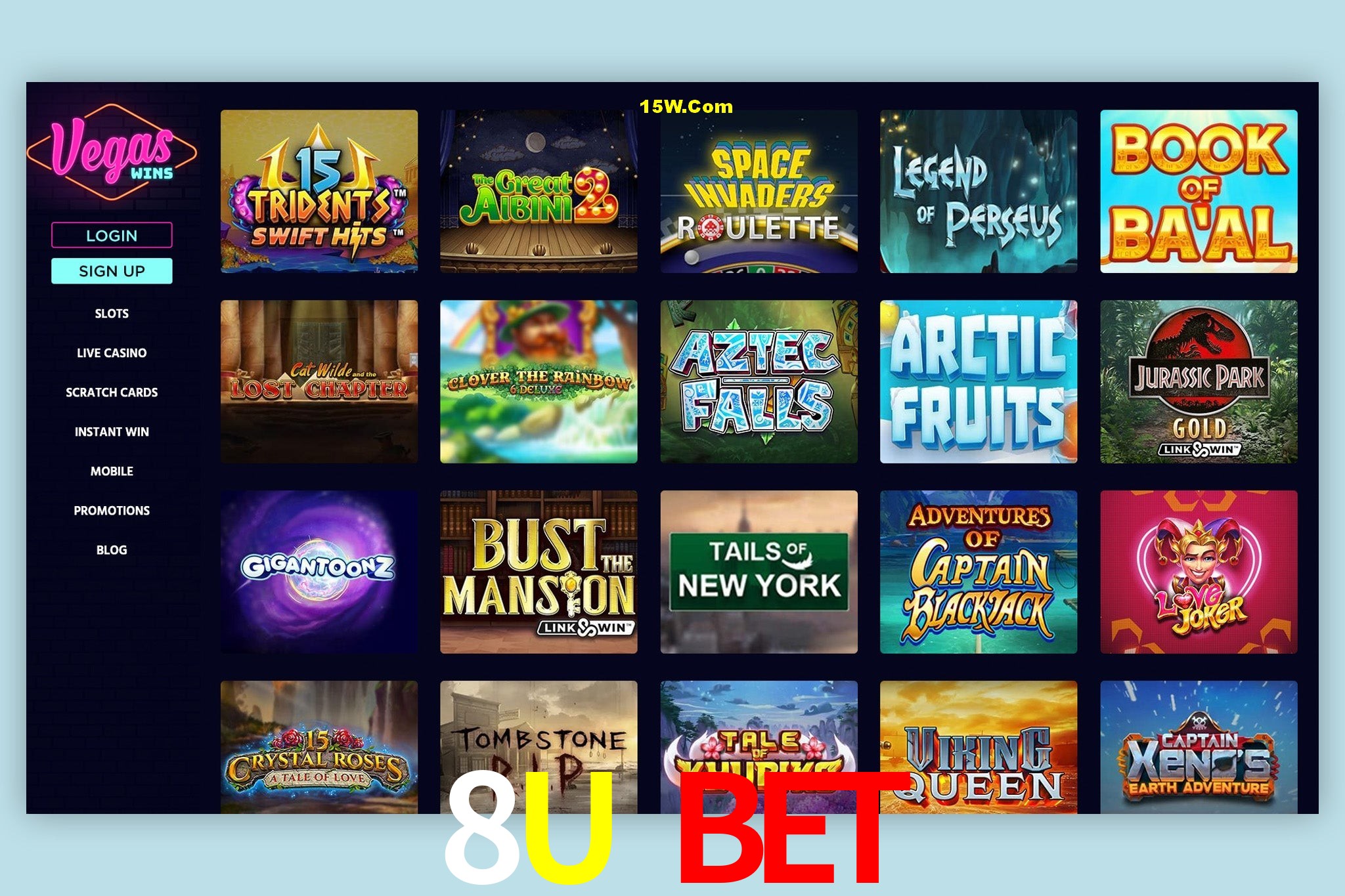 Games Directory 8U Bet